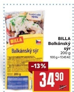 Balkánský sýr Billa