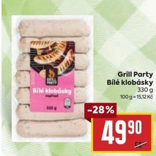 Bílé Klobásky Grill Party
