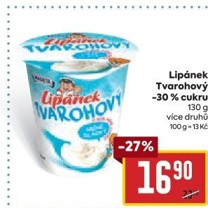 Dezert Lipánek tvarohový Madeta