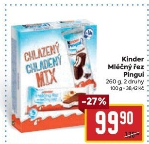 Dezert Pinguí Kinder