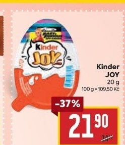 Kinder Joy s překvapením