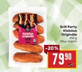 Klobása Originále Grill Party