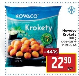 Krokety mražené Nowaco