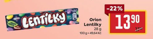 Lentilky Orion