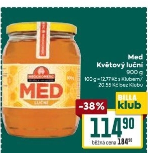 Med květový luční Medokomerc