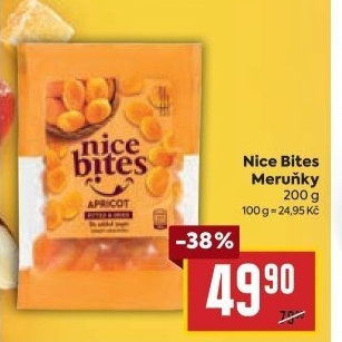 Meruňky sušené Nice Bites