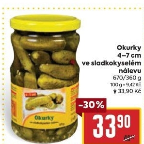 Okurky Billa