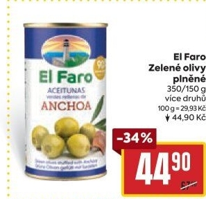 Olivy plněné El Faro