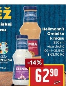 Omáčky k masu Hellmann'