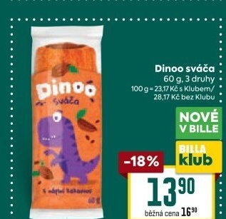 Pečivo Sváča s náplní Dinoo