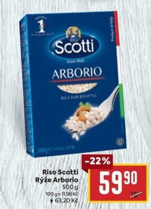 Rýže arborio Riso Scotti