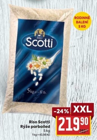 Rýže parboiled Riso Scotti