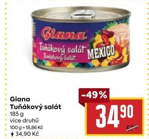 Salát s tuňákem Giana