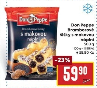 Šišky bramborové mražené Don Peppe
