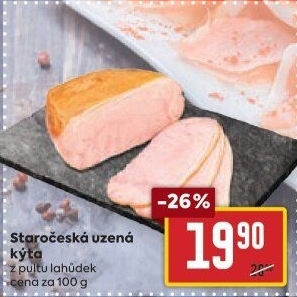Staročeská kýta uzená
