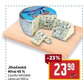 Sýr Niva Jihočeská 45% Madeta