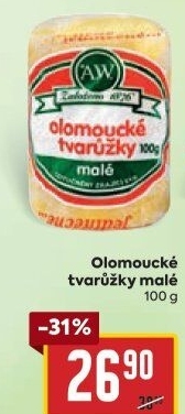 Sýr tvarůžky olomoucké A.W.