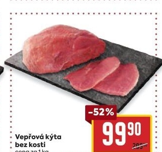 Vepřová kýta bez kosti
