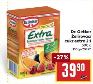Želírovací cukr Extra Dr. Oetker