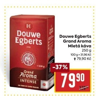 Mletá káva Grand Aroma Douwe Egberts
