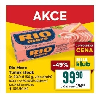 Tuňák Rio Mare