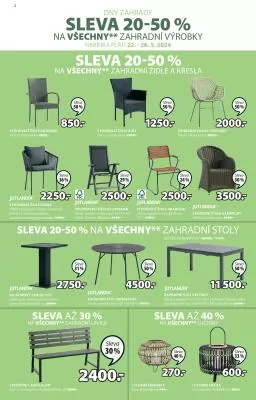akční leták Jysk 22.5.2024-28.5.2024