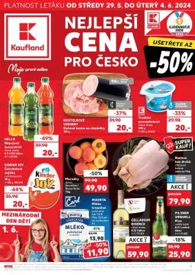 akční leták Kaufland 29.5.2024-4.6.2024