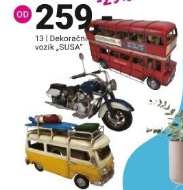 DEKORAČNÍ VOZÍK „SUSA“
