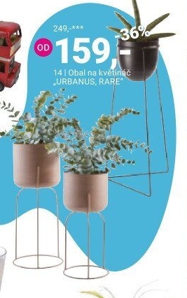 OBAL NA KVĚTINÁČ „URBANUS“