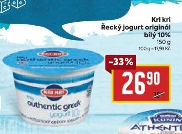 Bílý jogurt řecký Kri Kri