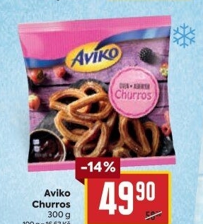 Churros mražené Aviko