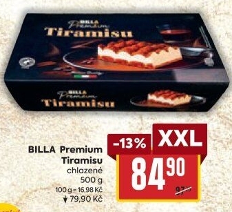 Dezert tiramisu Premium Billa