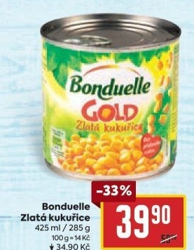 Kukuřice sterilovaná Gold Bonduelle