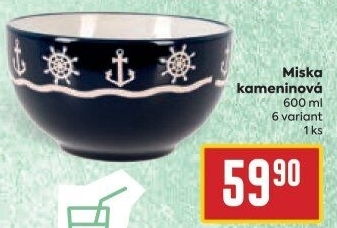 Miska kameninová