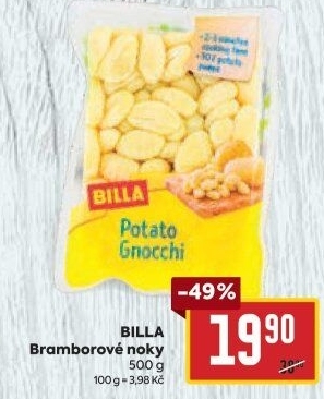Noky bramborové Billa