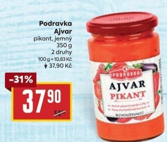 Omáčka Ajvar Podravka