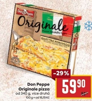Pizza mražená Don Peppe