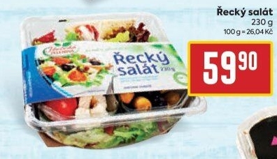 Řecký salát Jihočeská zelenina