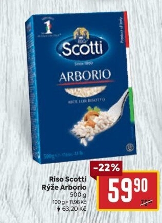 Rýže arborio Riso Scotti