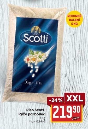 Rýže parboiled Riso Scotti
