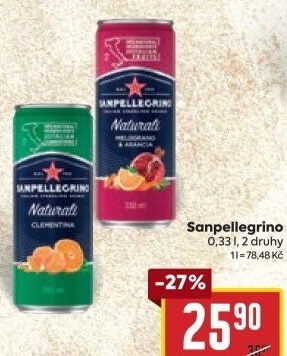 Šťáva Sanpellegrino Aranciata San Pellegrino