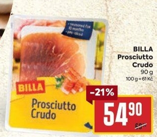 Šunka Prosciutto Crudo Billa