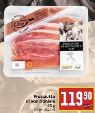 Šunka Prosciutto di San Daniele