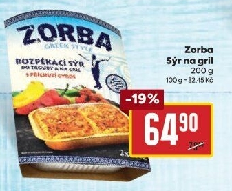 Sýr na gril Zorba
