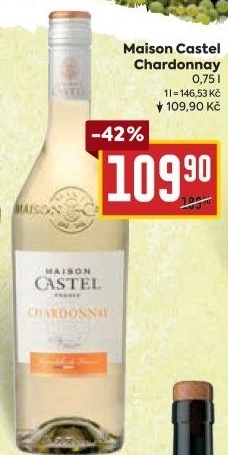 Víno Chardonnay Maison Castel
