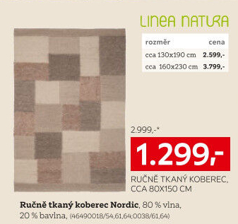 RUČNĚ TKANÝ KOBEREC