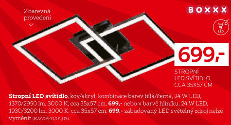 STROPNÍ LED SVÍTIDLO