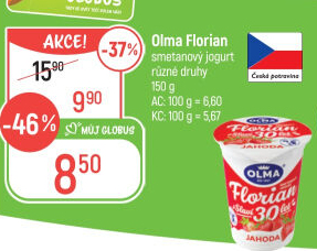 Jogurt smetanový Florian Olma