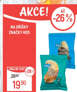 Kešu pražené Hos