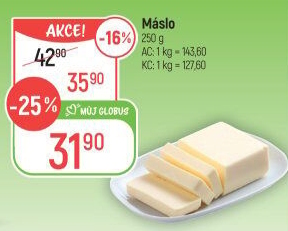Máslo Mlékárna Pragolaktos